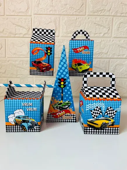 20 Caixas Hotwheels - Monte Sua Caixa