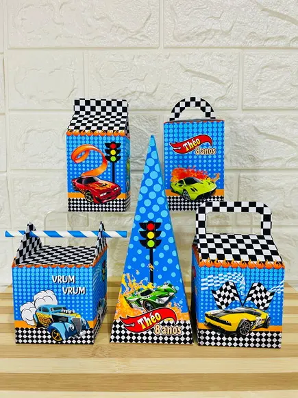20 Caixas Hotwheels - Monte Sua Caixa