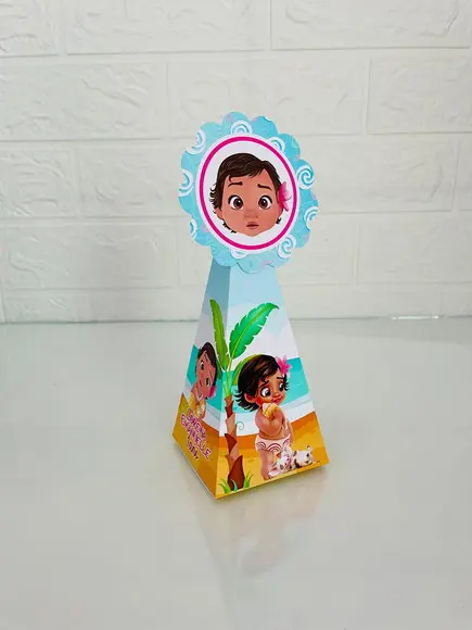 20 Caixas Moana Baby- Pegue e Monte