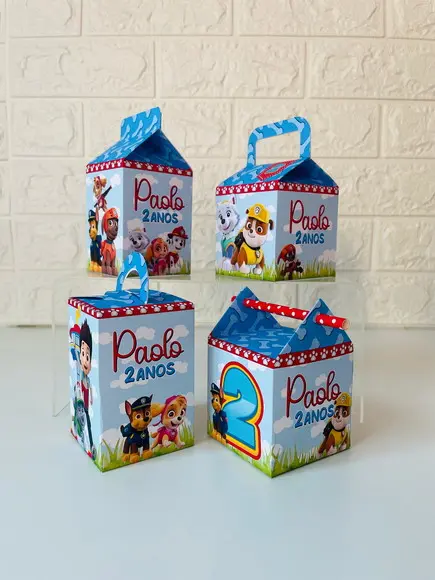 20 Caixas Patrulha Canina - Monte Sua Caixa