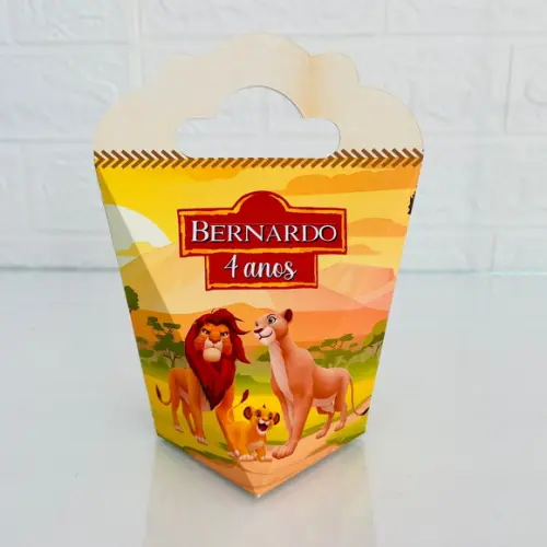 20 Caixas Rei Leão - Pegue e Monte