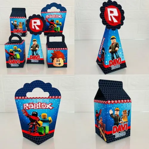 20 Caixas Roblox - Pegue e Monte