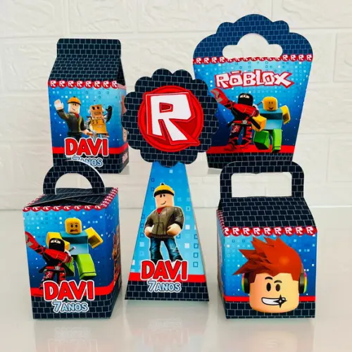 20 Caixas Roblox - Pegue e Monte