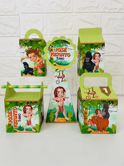 20 Caixas Tarzan - Pegue e Monte