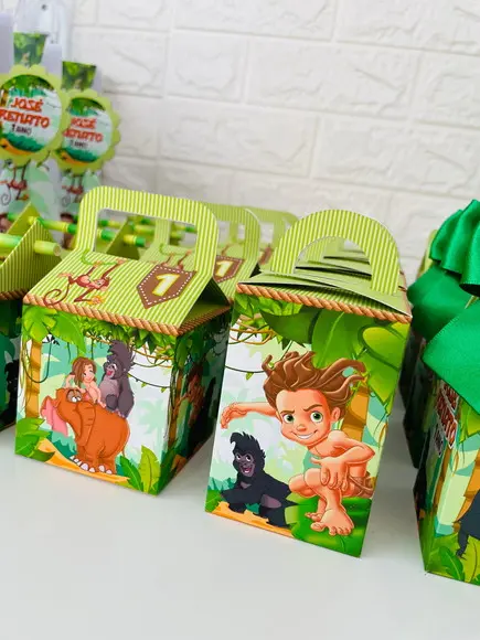 20 Caixas Tarzan - Pegue e Monte