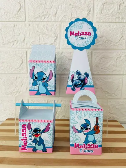 20 Caixas Stitch - Monte Sua Caixa