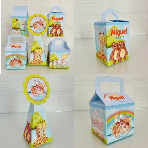 30 Caixas Arca de Noé - Pegue e Monte