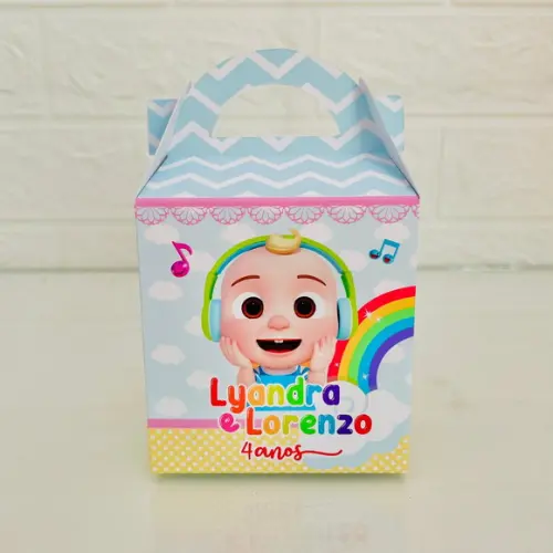30 Caixas Cocomelon - Pegue e Monte