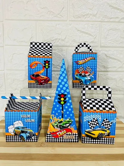 30 Caixas Hotwheels - Monte Sua Caixa