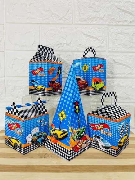 30 Caixas Hotwheels - Monte Sua Caixa