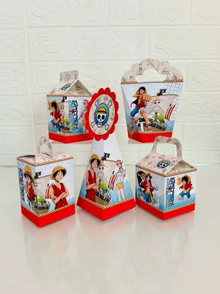 30 Caixas One Piece - Pegue e Monte