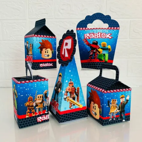 30 Caixas Roblox - Pegue e Monte