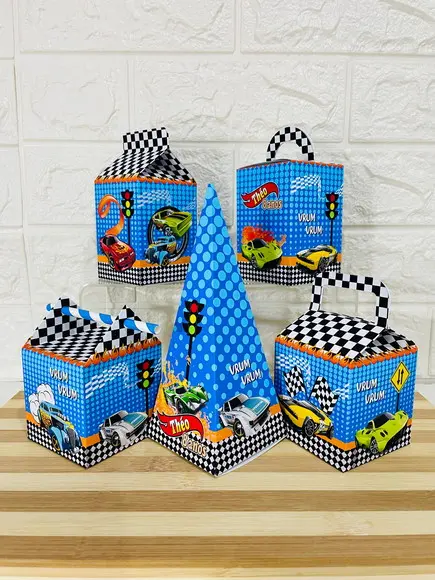 50 Caixas Hotwheels - Monte Sua Caixa