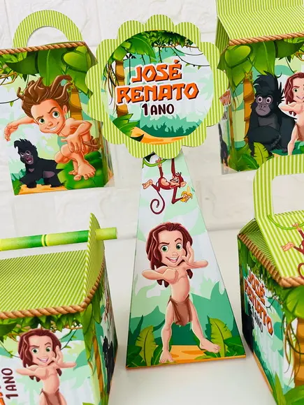 50 Caixas Tarzan - Pegue e Monte