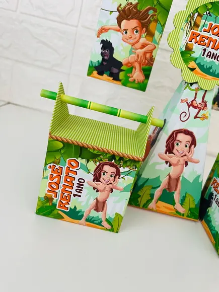 50 Caixas Tarzan - Pegue e Monte