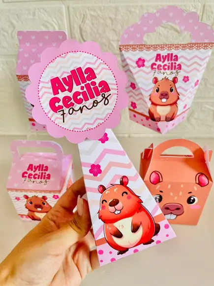 Kit 20 Capivara - Pegue e Monte