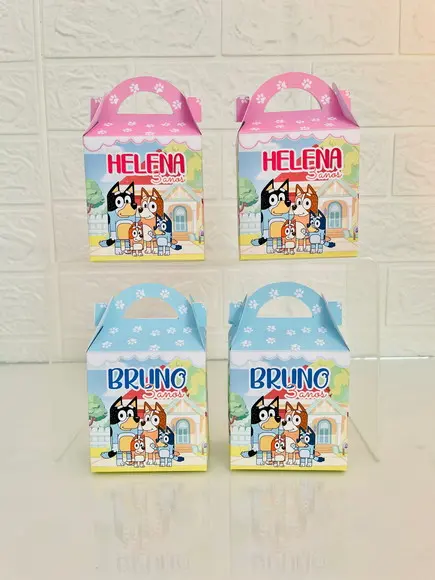 Maletinhas Bluey e Bingo - Pegue e Monte