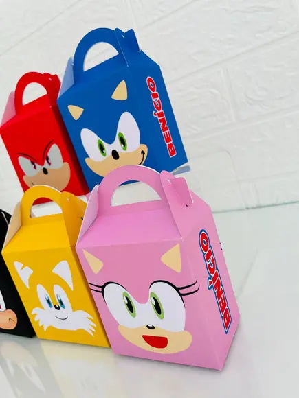 Maletinhas Sonic - Pegue e Monte