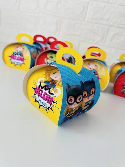 Porta Bombom / Mini Brownie Herois