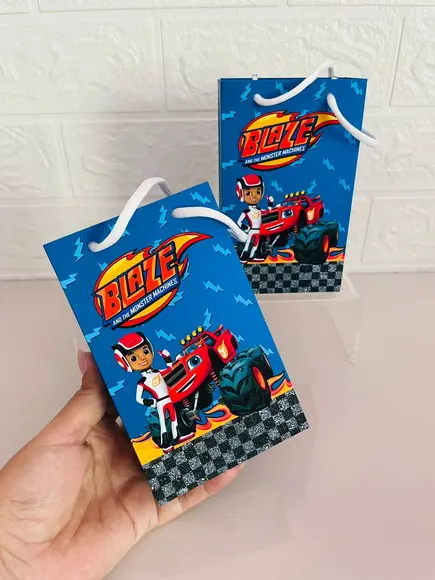 Sacolinha Blaze Monster Machine - Pegue e Monte