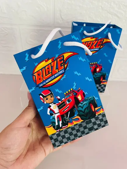 Sacolinha Blaze Monster Machine - Pegue e Monte