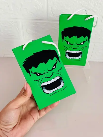 Sacolinha Hulk - Pegue e Monte