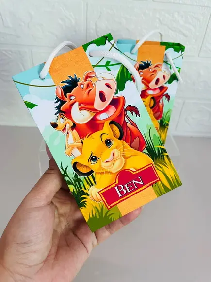 Sacolinha Rei Leão - Pegue e Monte