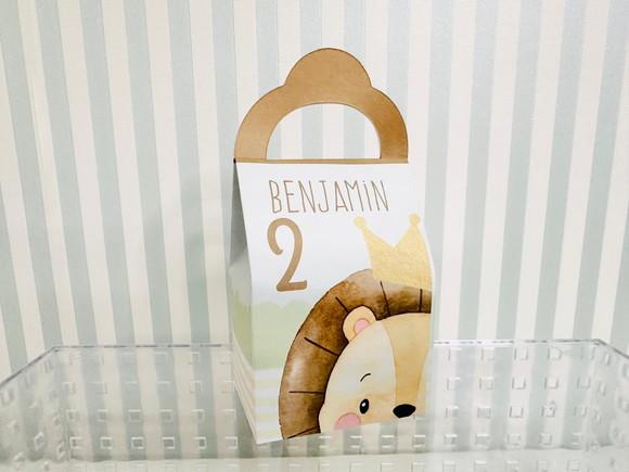 20 Personalizados Tema Príncipe Leãozinho