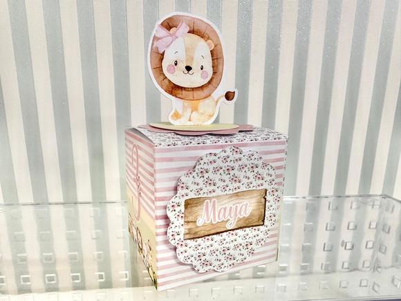 20 Personalizados Tema Safari Rosa