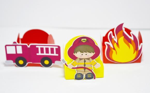 50 Forminhas Bombeiros