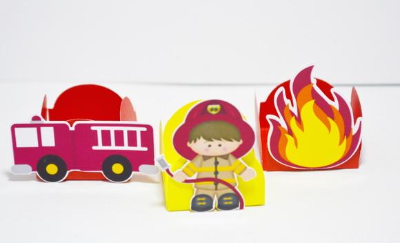 50 Forminhas Bombeiros