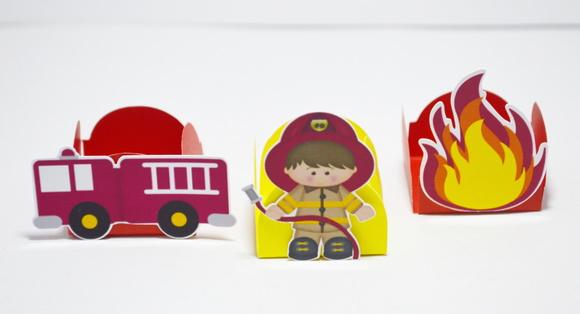 50 Forminhas Bombeiros