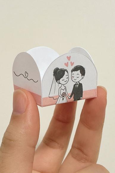 50 Forminhas Tema Casamento - Pronto Entrega