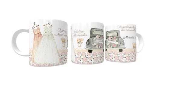 Caneca de Porcelana Casamento