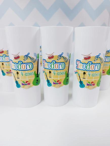 Copo Long Drinks Tema Música