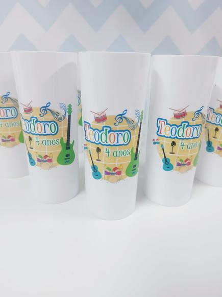 Copo Long Drinks Tema Música