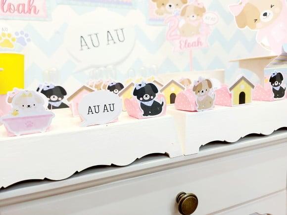 Forminhas para Docinhos Cachorrinhos Rosa Pronto Entrega