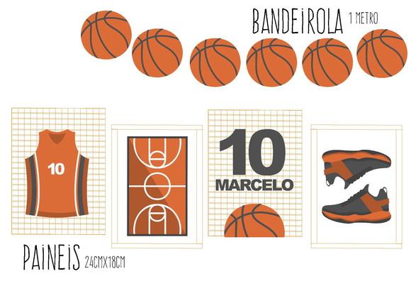 Kit Festa - Tema Basquete