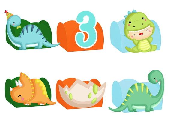 Kit Festa - Tema Dinossauro Baby