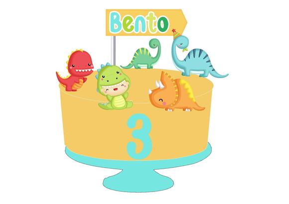 Kit Festa - Tema Dinossauro Baby