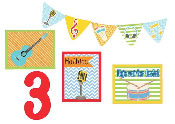 Kit Festa - Tema Música
