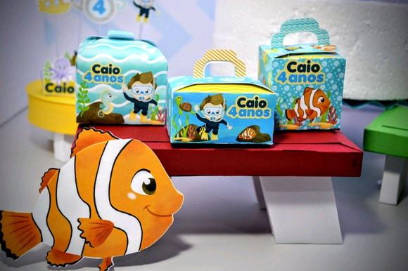Kit festa Fundo do mar