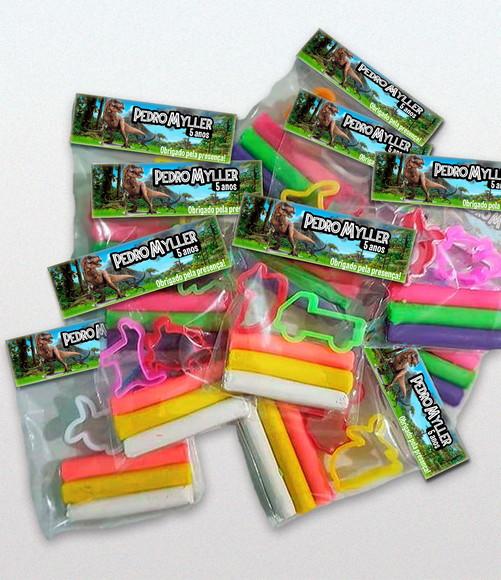 Kit Massinha com Moles Dinossauros