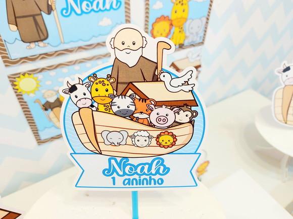 Kit So Um Bolinho - Tema Arca de Noé
