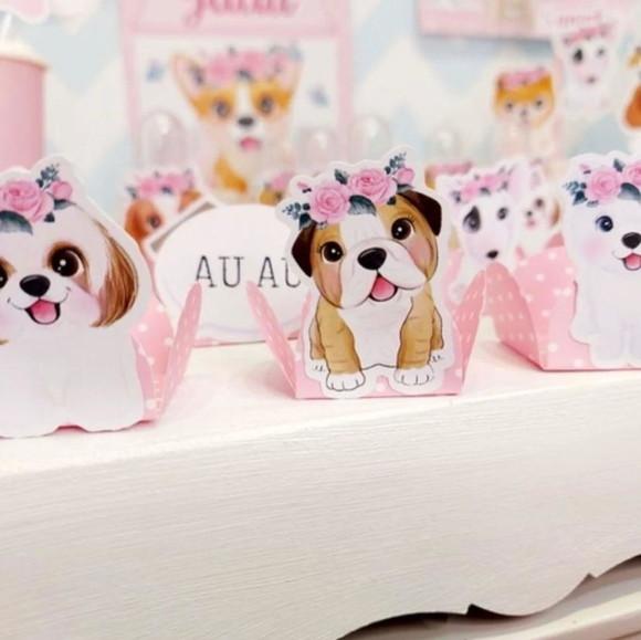 Kit So Um Bolinho - Tema Cachorrinhos