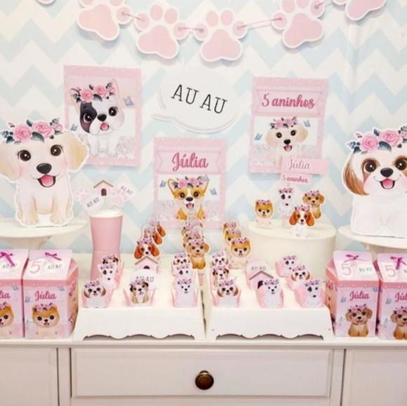 Kit So Um Bolinho - Tema Cachorrinhos