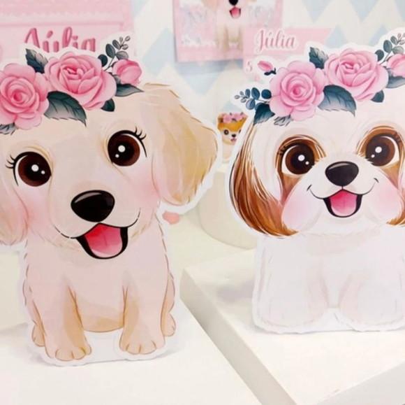 Kit So Um Bolinho - Tema Cachorrinhos