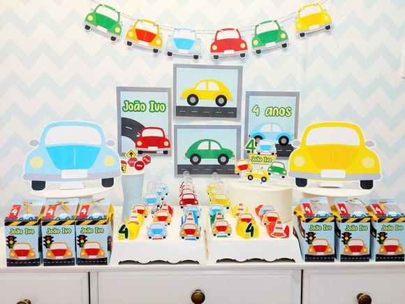 Kit So Um Bolinho - Tema Fusca