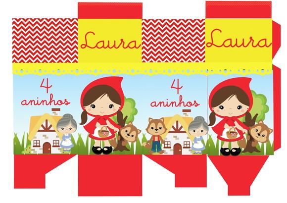 Kit So Um Bolinho Tema Chapeuzinho Vermelho