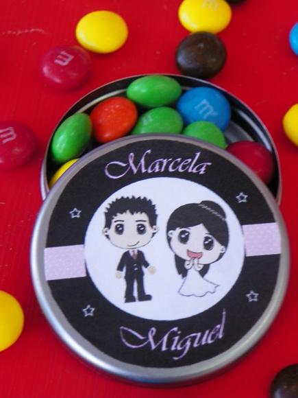 Latinhas para Casamento / Noivado